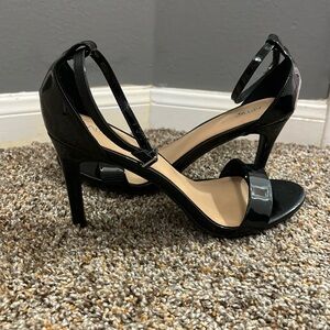 Women’s Black Ankle Strap Heels